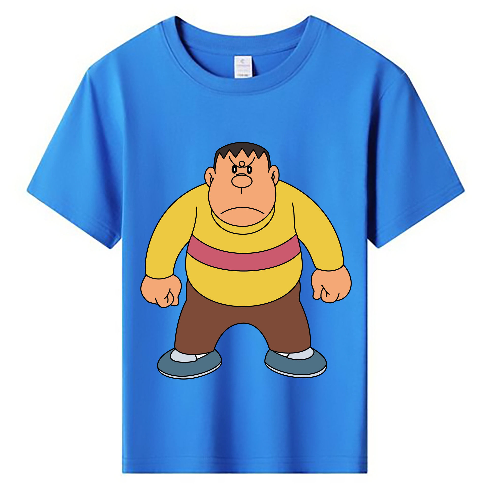 （画像用） ドラえもん 剛田武 Doraemon Gouta Takeshi 綿100％キッズTシャツ（フロントプリント）